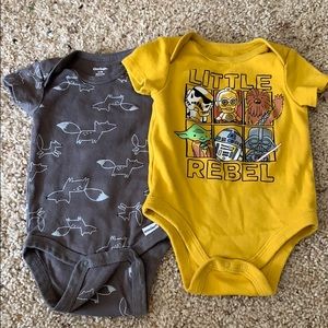 0-3 month onesies